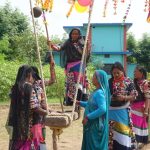 दाजुभाइको दीर्घायुको कामना गर्दै मनाए रानाथारू महिलाले तिज   