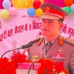 सशस्त्र प्रहरीलाई सीमा सुरक्षामा थप जिम्मेवार बन्न महानिरीक्षक पौडेलको निर्देशन