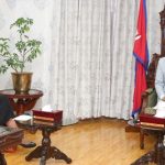सभामुख अर्यालसँग युरोपेली सङ्घकी राजदूत लोरेन्जोको भेट   