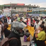 दसैँ मनाउन उपत्यका छाड्ने यात्रुको चाप बढ्यो, २४ घण्टामा ५६ हजारभन्दा बढी बाहिरिए
